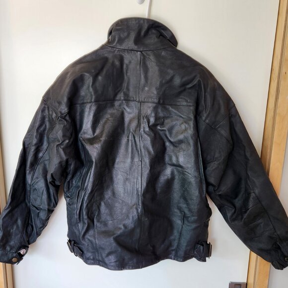 Los Angeles Kings NHL Vintage Leather Starter Jacket - Picture 2 of 16